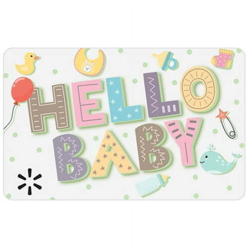 Baby Shower Walmart eGift Card