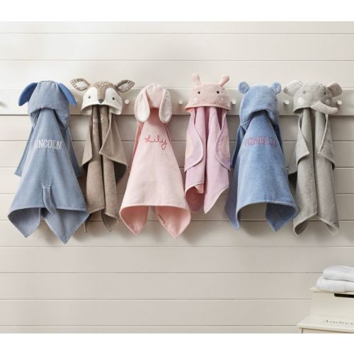 Critter Plush Baby Hooded Towel Collection