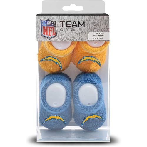 Infant Bootie Socks 0-12 Months - 2 Pack