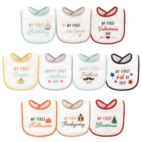 Hudson Baby Holiday Bibs