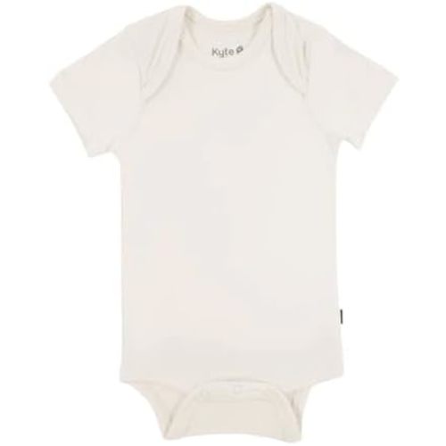 KYTE BABY Short Sleeve Unisex Baby Bodysuits, Rayon Made From Bamboo Material