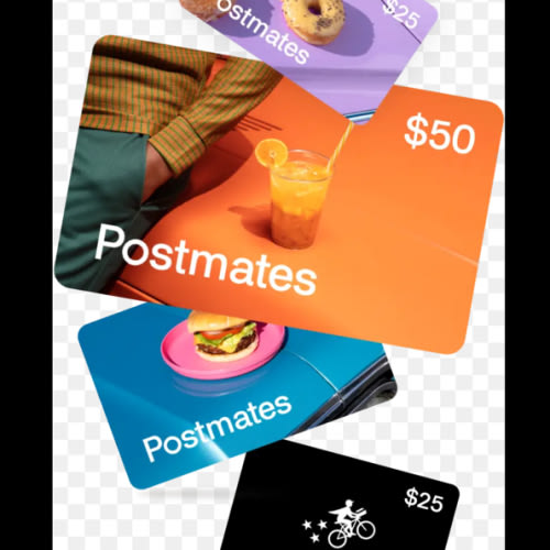 Postmates/Uber Gift Cards