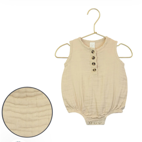 Cloud Muslin™ Bubble Romper - Tan – Lou Lou & Company