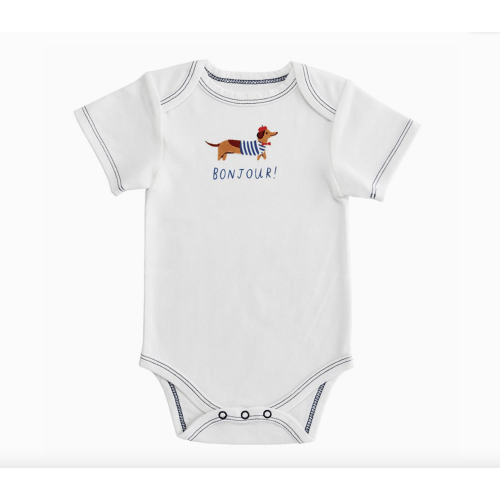 Bonjour Dog Onsie | Wonderland