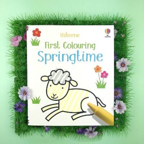 Little Coloring Springtime - By Matthew Oldham (paperback)