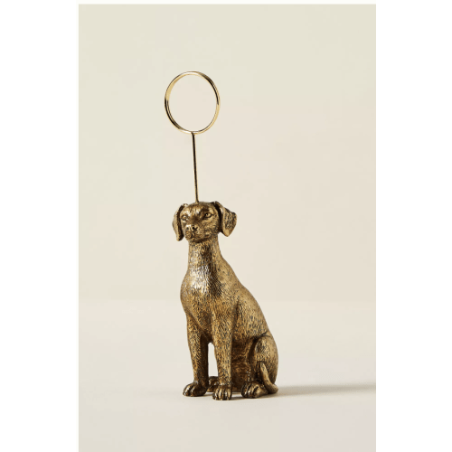 Animal Icon Photo Holder: Dog Labrador Retriever