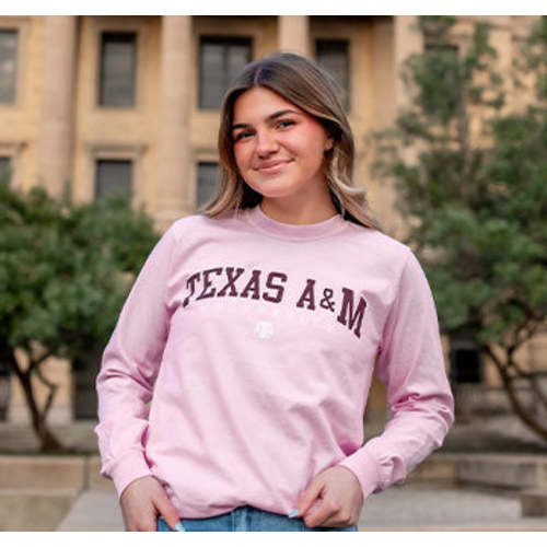 Texas A&M Infant Abby Ruffle Collar Bubble