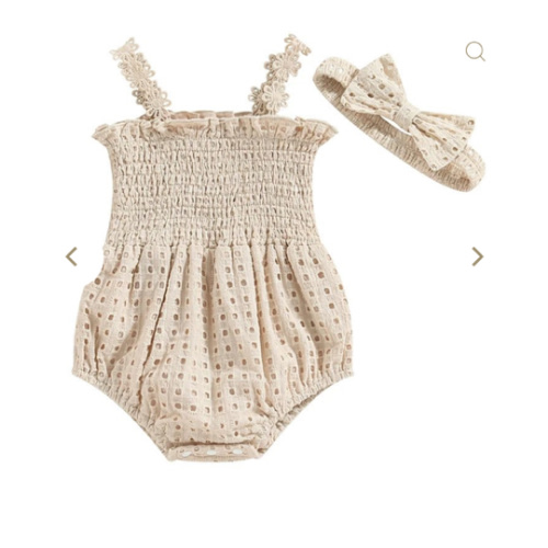 Crochet Onesie and Headband – The Ollie Bee