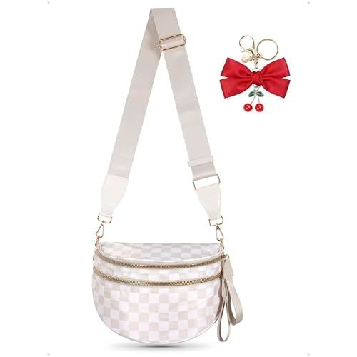 Bum Bag Crossbody Bag for Women | Spacious Bum Bags | Nylon Crossbody Fanny Packs | Purse Belt Purse for Travel Running, Fashion Holiday Gifts