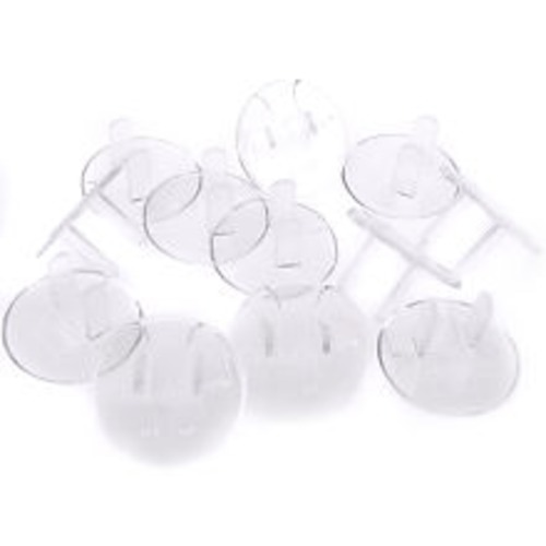 Safety 1St/Dorel 1711 12-Pack Clear Outlet Child Safety Cap