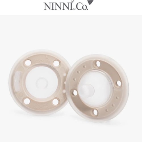 Ninni Pacifier Oatmeal 2 Pack