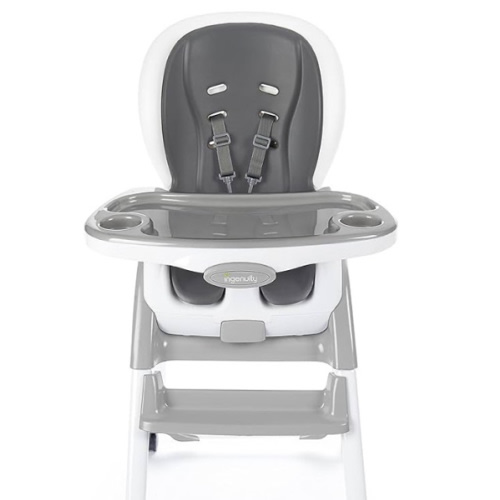 Ingenuity SmartClean Trio Elite 3-in-1 Convertible Baby High Chair, Toddler Chair, and Dining Booster Seat, For Ages 6 Months and Up, Unisex - Slate