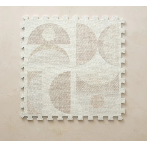 Sandstone Cream Play Mat | Luna - Little Nomad | House of Noa (4x6)