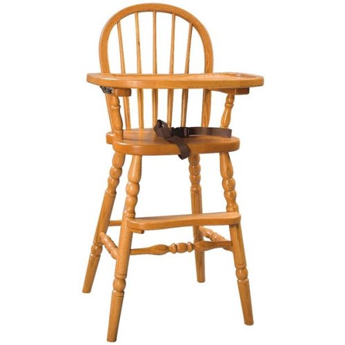 Amish Zaylee Bow Back Windsor High Chair