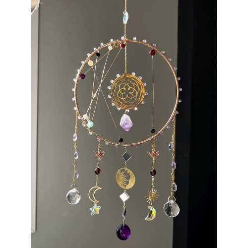 Star Catcher ~ Natal chart suncatcher