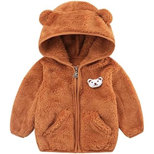 Baby Boy Fleece Jacket Girl Winer Clothes Coat Toddler Boy'S Clothing Sweater