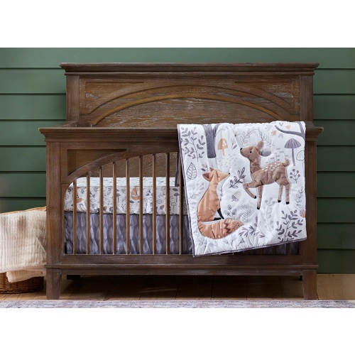 Kennedy Convertible Crib with Conversion Rails