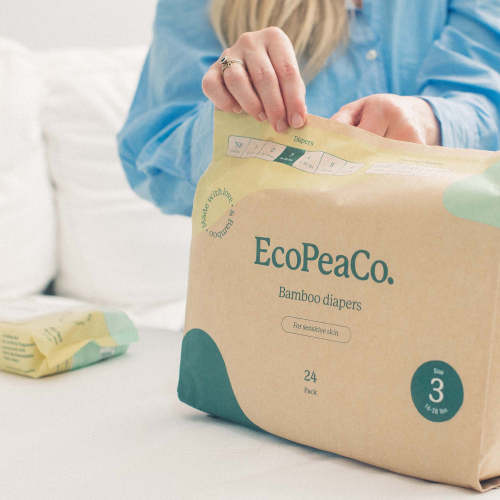 Box of Bamboo Diapers – EcoPeaCo. Canada – Eco Pea Co. Canada