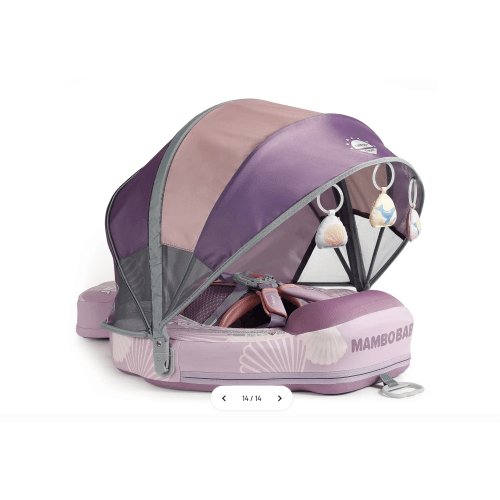 Mambobaby Float with Canopy and Tail Seashell