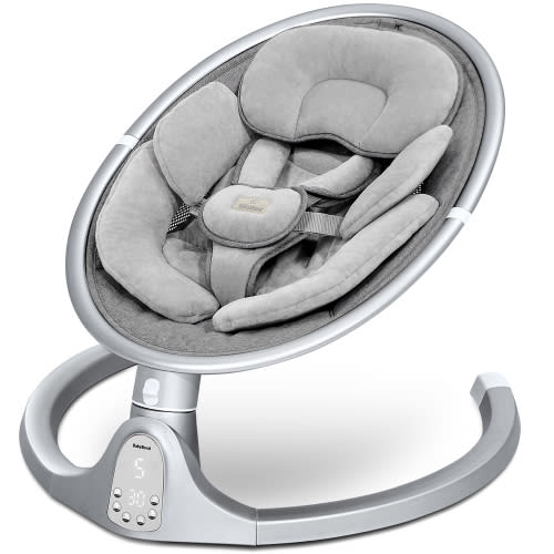 Baby Swings for Infants, Remote Control Baby Swing(Gray)