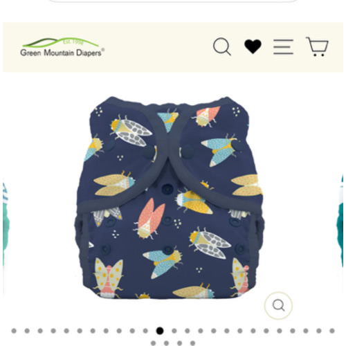 Thirsties Duo Wrap two-sized cloth diaper cover