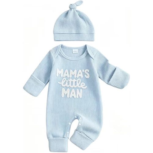 Newborn Baby Boy Fall Outfit Romper Jumpsuit Bodysuit Infant Clothes