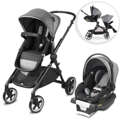 Pivot Xpand Smart Modular Travel System w/ SecureMax Infant Car Seat & SensorSafe