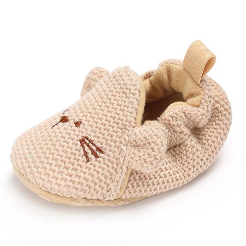 Newborn Shoes, Infant Casual Flats Baby Boys Girls Cartoon Printing Anti-Slip Crib Shoes Walking Shoes for 0-18 Months