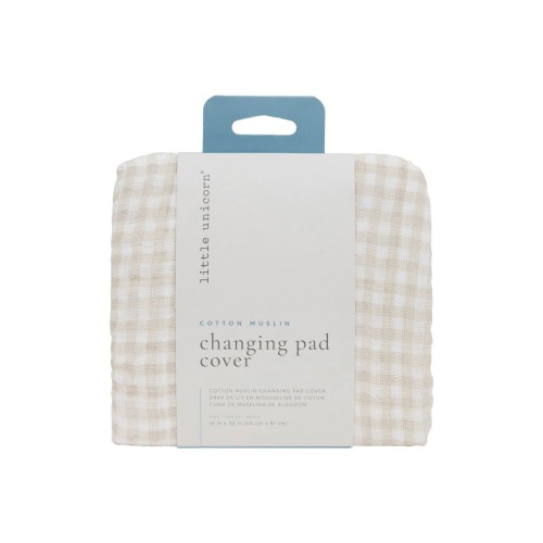 Cotton Muslin Changing Pad Cover