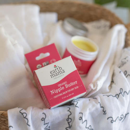 Organic Nipple Butter Breastfeeding Cream | Earth Mama