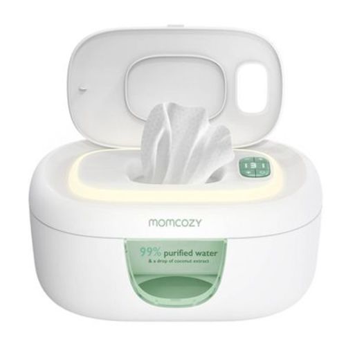 Momcozy Large Capacity Baby Wipe Warmer - White