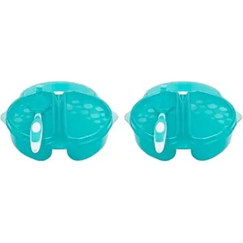 Dr. Brown's Travel Fresh Bowl and Spoon, 2-Pack, Turquoise