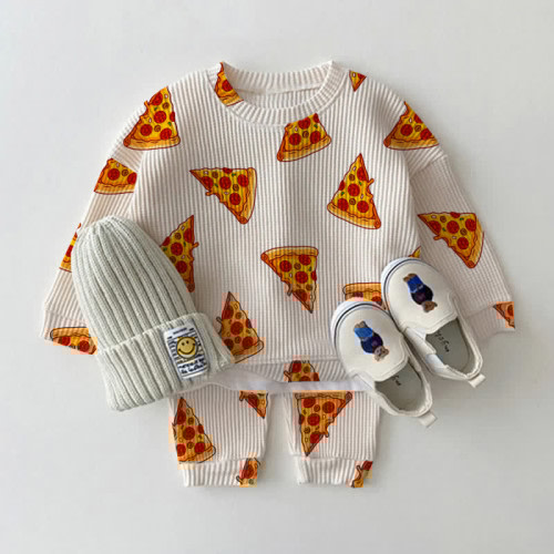 Baby Toddler Pizza Waffle 2-piece Set