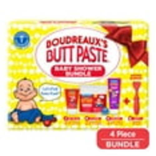Boudreaux’s Butt Paste Baby Shower Bundle, Baby Diaper Rash Cream Ointments & Applicator Kit