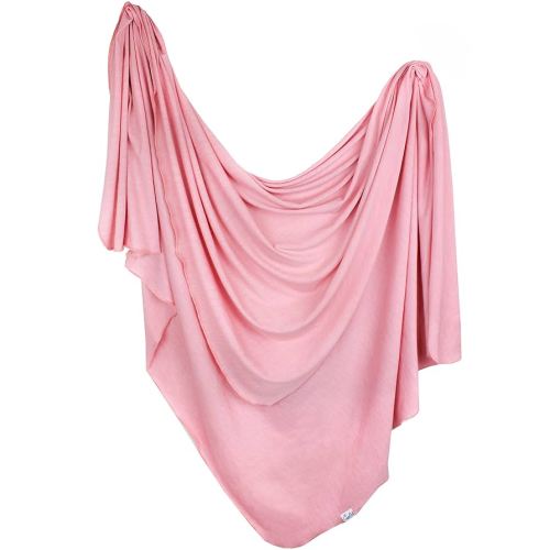 Copper Pearl Baby Swaddle Blanket - Premium Knit Baby Blanket, Large Soft Stretchy Receiving Blankets for Baby Girl, Swaddles for Newborn, Infant, and Toddler (Darling)