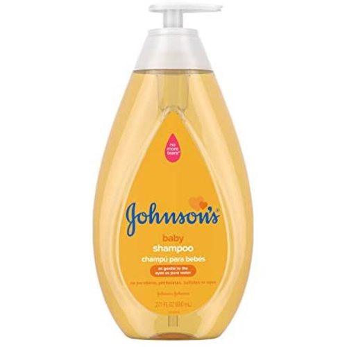 Johnson's Baby Shampoo with Tear-Free Formula, Hair Shampoo for Baby's Delicate Scalp & Skin Gently Washes Away Dirt & Germs, Free of Parabens, Phthalates, Sulfates & Dyes, 27.1 fl. oz