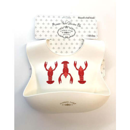 Crawfish Silicone Bib