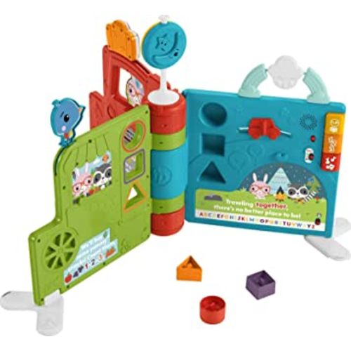 Fisher-Price Sit-to-Stand Giant Activity Book, Electronic Learning Toy and Activity Center for Infants and Toddlers Ages 6 Months to 3 Years