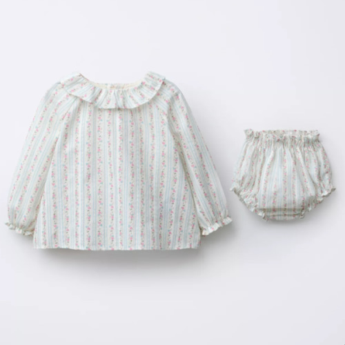 FLORAL SHIRT AND BLOOMERS SET - Multicolored | ZARA United States