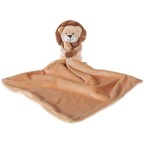 Apricot Lamb Stuffed Animals Security Blanket Yellow Lion Infant Nursery Character Blanket Luxury Snuggler Plush(Yellow Lion, 13 Inches)