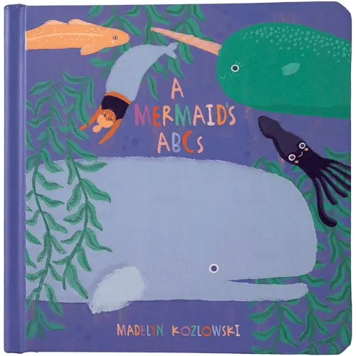 Manhattan Toy Mermaid's ABCs Baby Board Book, Ages 6 Months and up