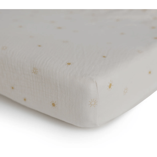 Mushie Extra Soft Muslin Crib Sheet