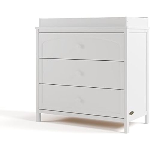 Graco Olivia 3 Drawer Changing Table Dresser, White