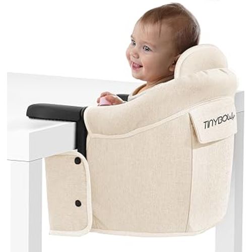 Hook On High Chair for Baby, High Chair That Attaches to Table - Clip On High Chair for Table, Portable High Chair for Travel, Highchair for Baby Seat - Portable Baby Chair for Eating