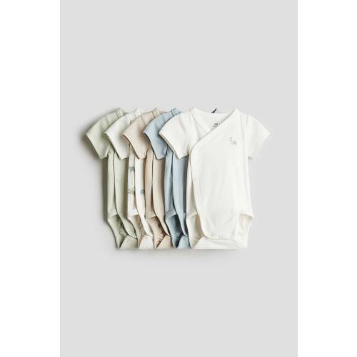 5-PACK COTTON BODYSUITS