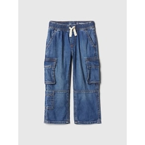 Baby & Toddler Cargo Baggy Jeans | Gap