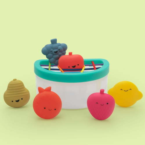 Sassy Fruit Fun Fill & Spill STEM Baby Toy Infants 6 Months Old to 2 Years Old