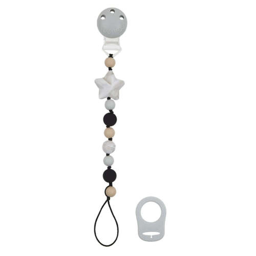 KUSHIES Silibeads Pacifier Clip - Star