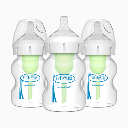 Dr. Brown's Anti-colic Options+ Wide-Neck Baby Bottle