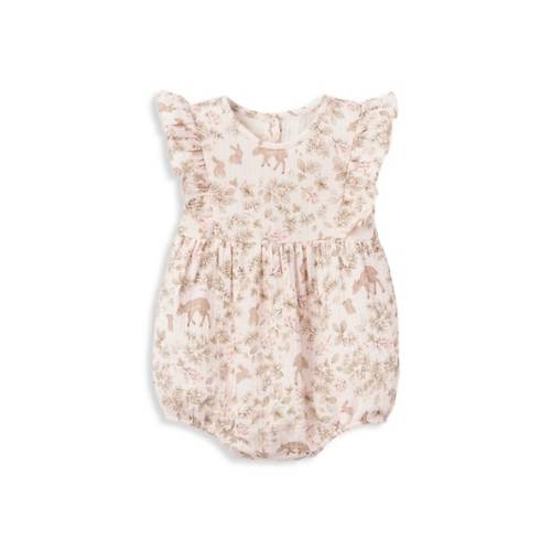 Elegant Baby Baby Girl's Annabelle Bunny Print Bubble | SaksFifthAvenue